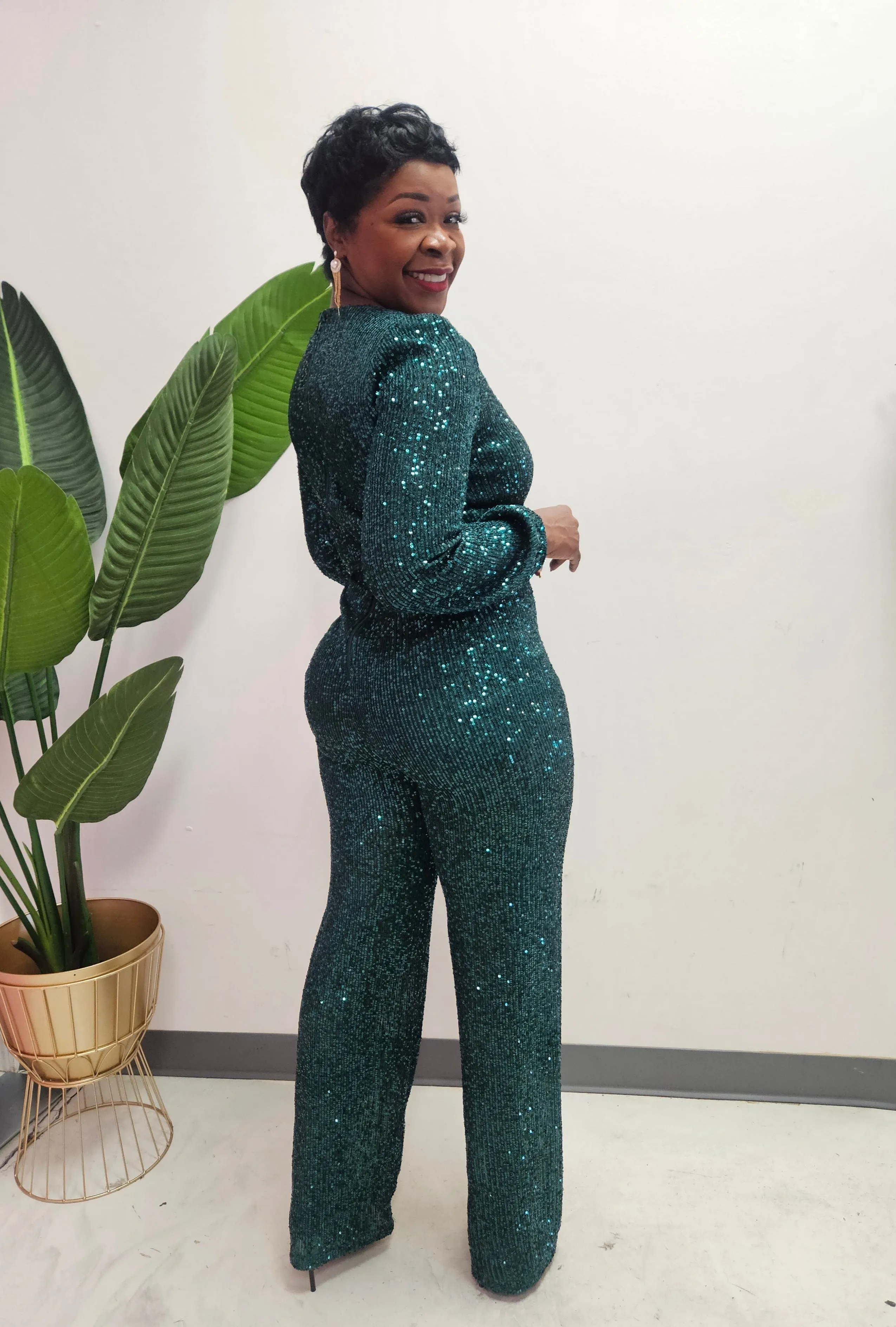 Serena Sequin Jumpsuit