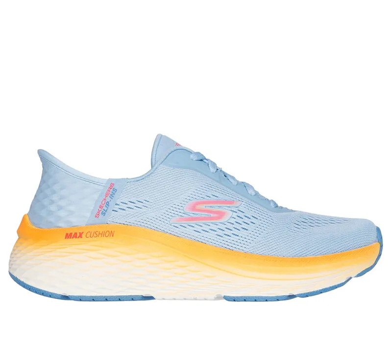 Skechers - Slip-ins - Max Cushioning Elite 2.0 Solace - Blue/Orange
