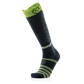 SKI TOURING SOCKS BLACK - YELLOW