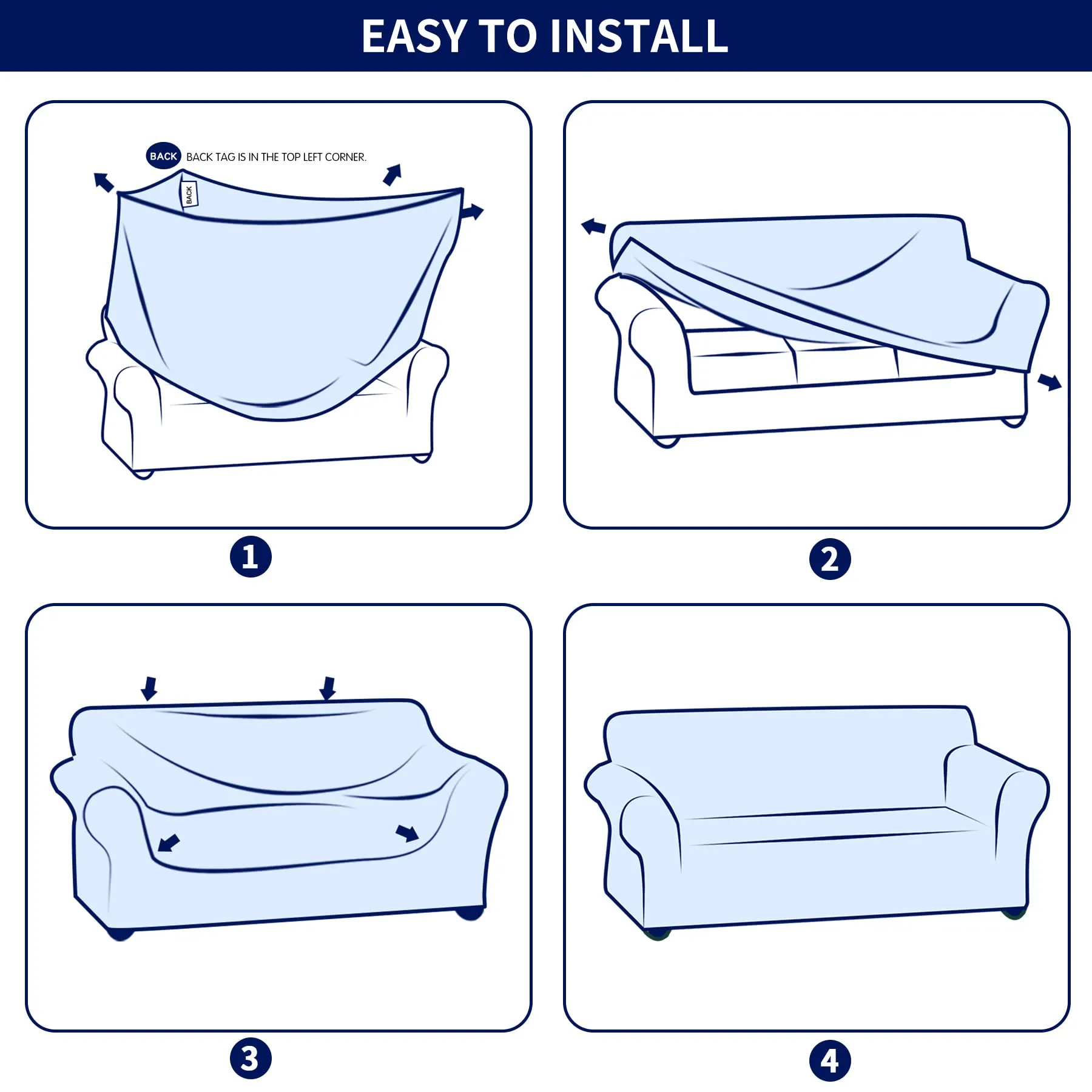 Starry Essence Haven Sofa Cover