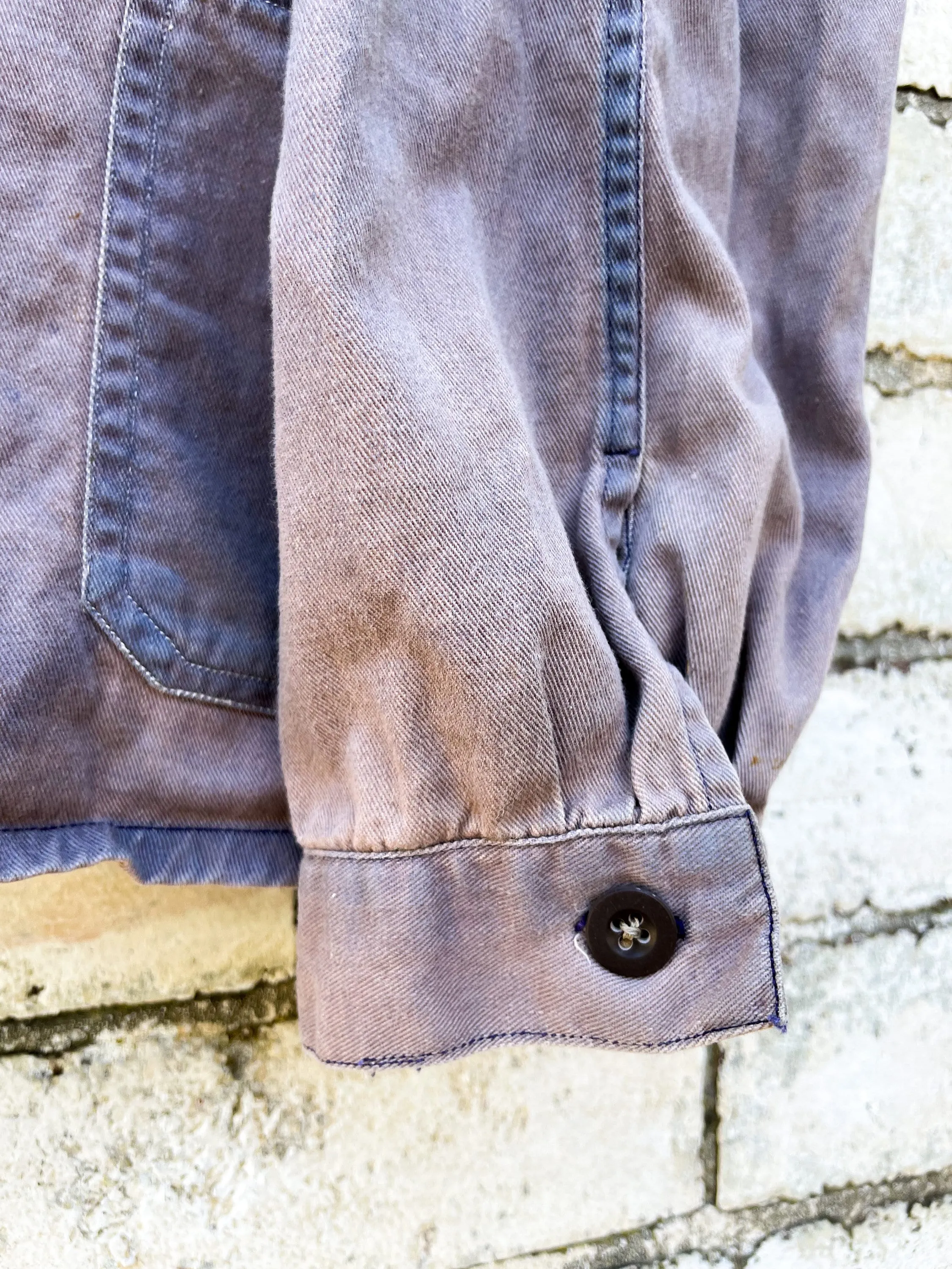 Vintage Purple Faded Chore Jacket