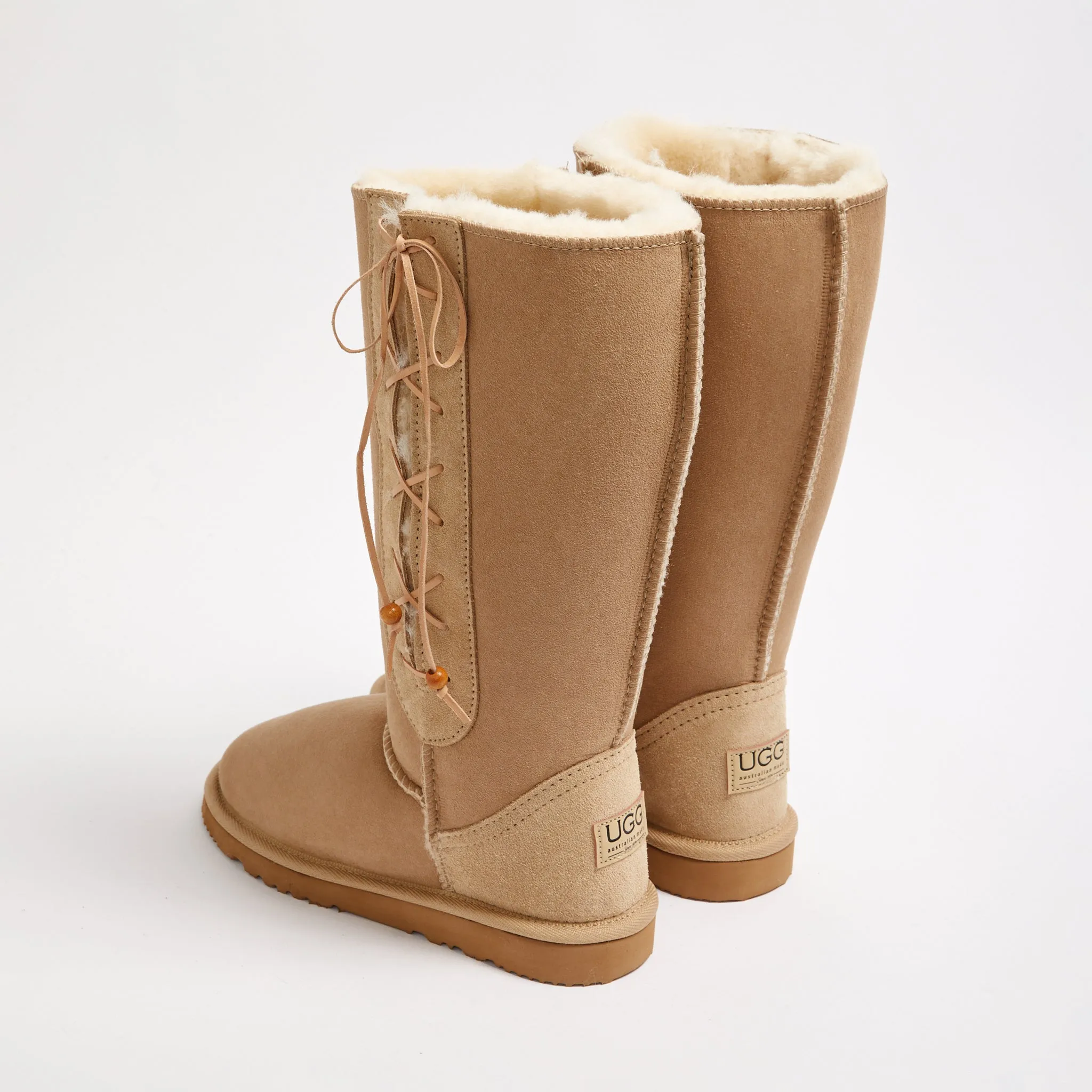 Women's Lace Up Tall