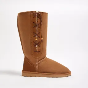 Women's Lace Up Tall