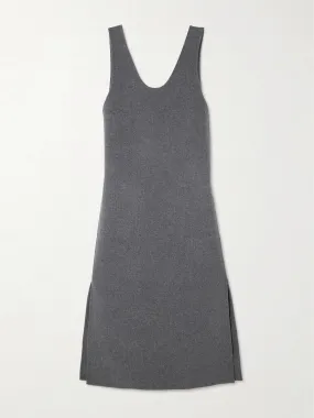 Wool midi dress