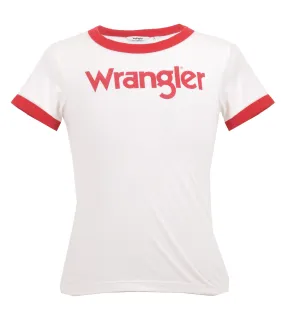 Wrangler Red Print T-Shirt