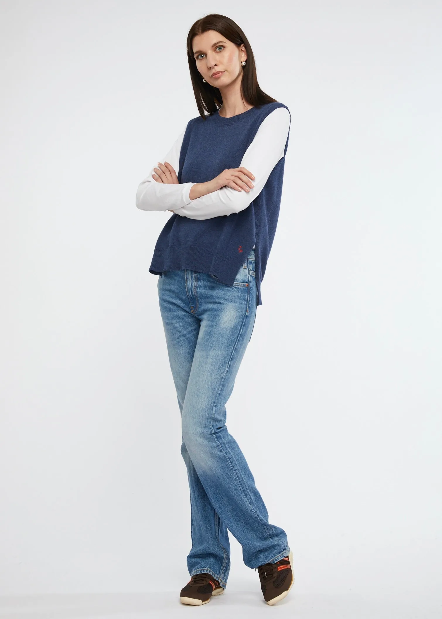 Zaket & Plover  -  Essential Vest (Denim)