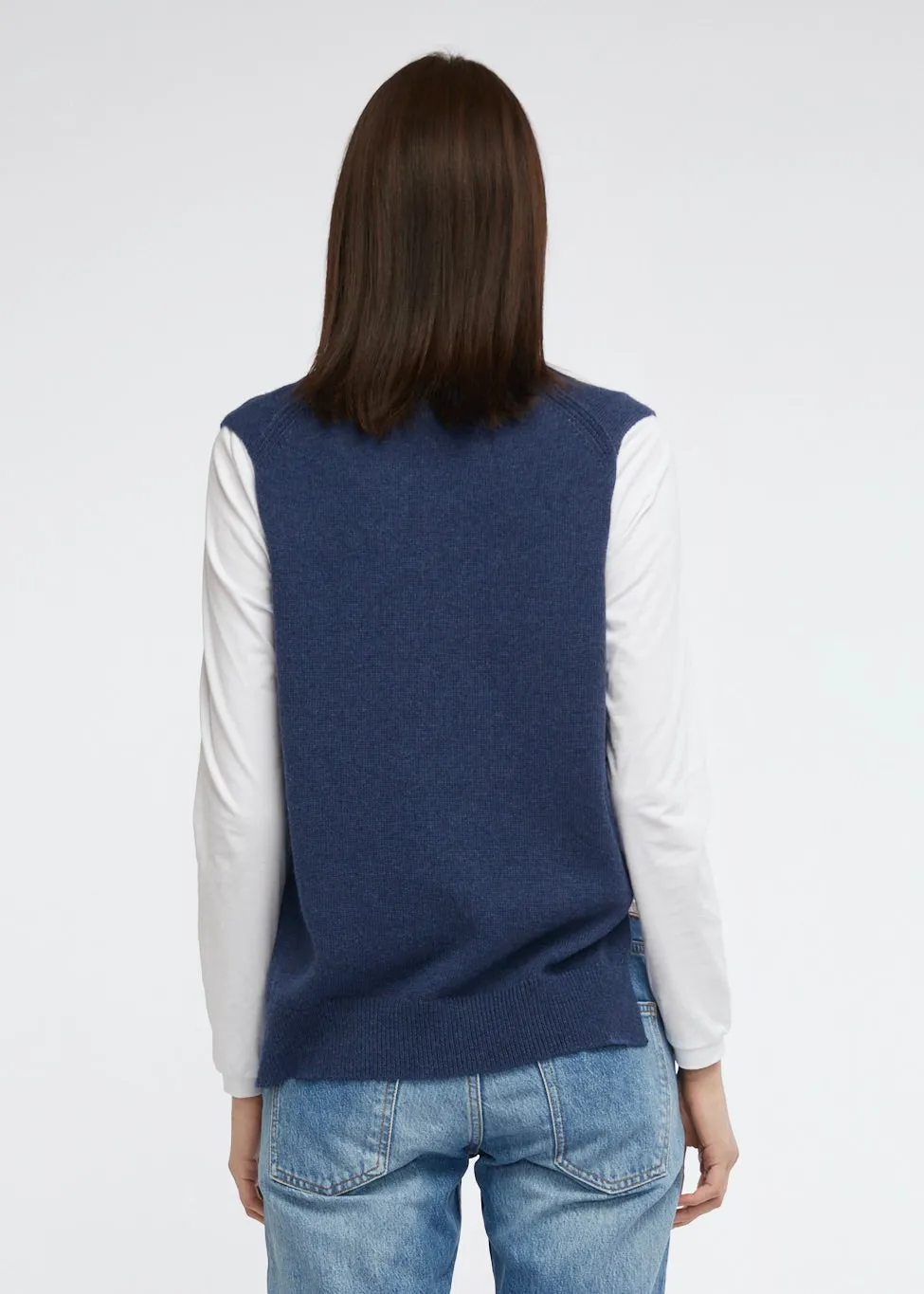 Zaket & Plover  -  Essential Vest (Denim)