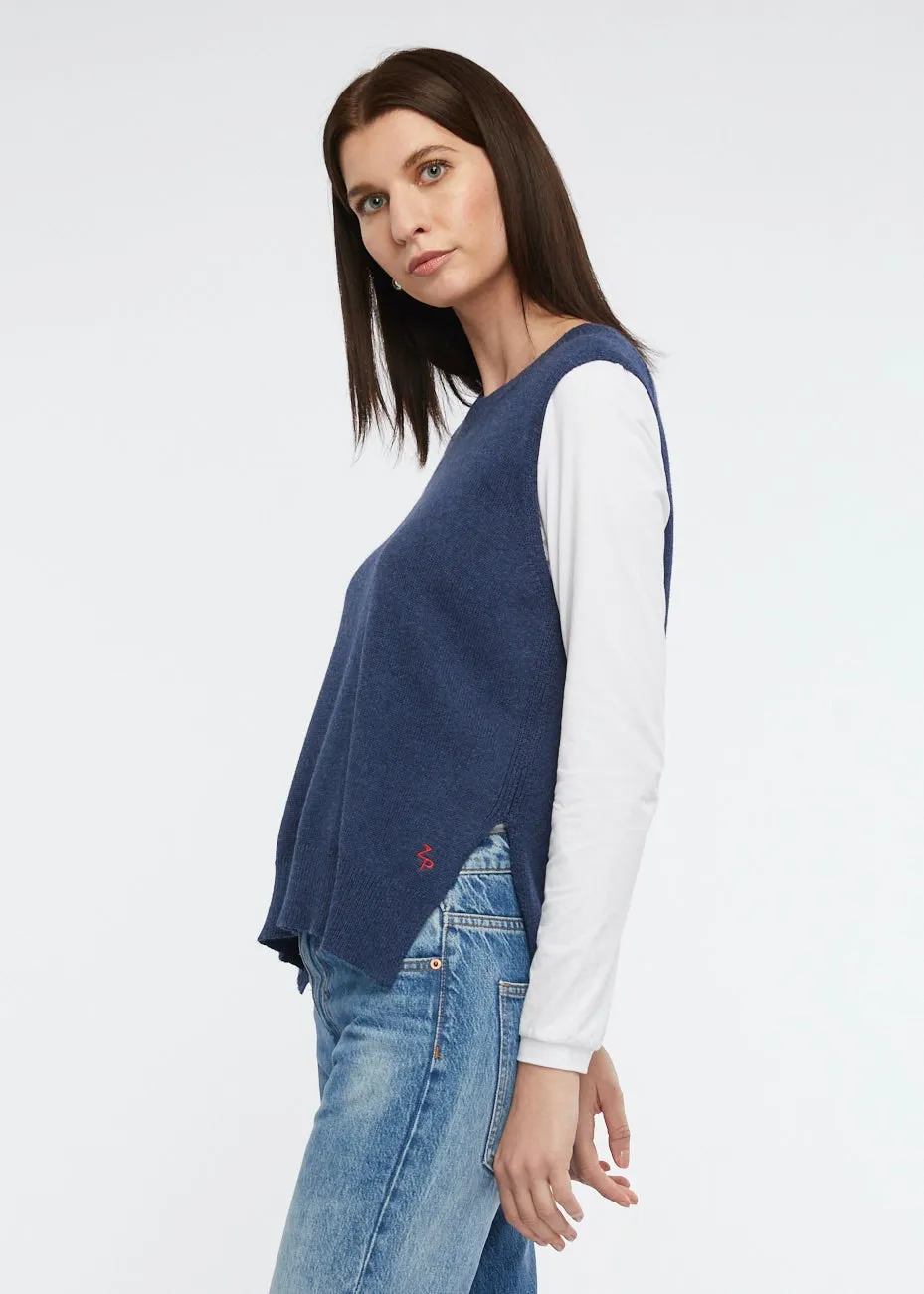 Zaket & Plover  -  Essential Vest (Denim)