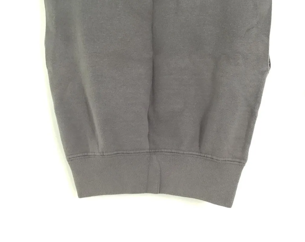 Zara Women's Gray Knitted Crew Neck Sweater Vest - Size Medium